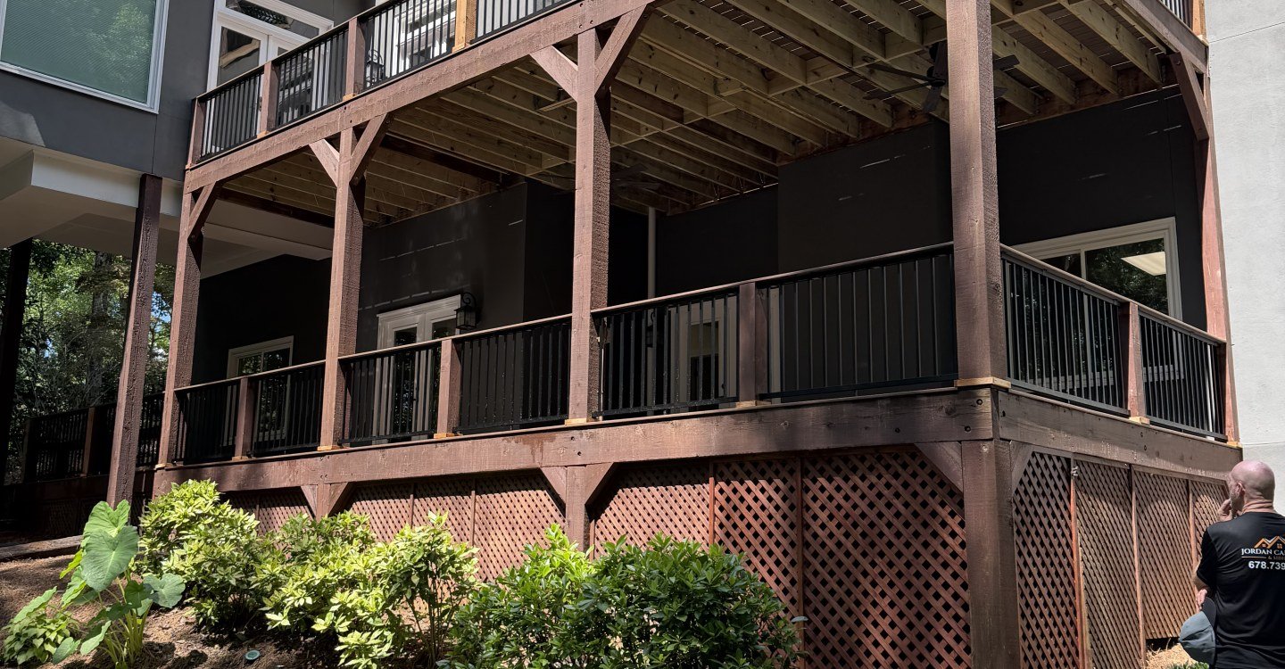 Pressure-treated and composite decks engineered to code and built to last.